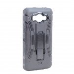 Wholesale Samsung Galaxy Grand Prime G530 Armor Hybrid Stand Case (Black)